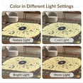 thumbnail image 7 of ODIKA Music Cd Note Disc Guitar Piano Keyboard Shape Motifs Border for Dining Room, Under Table, Home Office, Non-Slip Chair-Friendly, 7 of 7