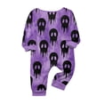 thumbnail image 5 of Lvotionpl Matching Halloween Pajamas 2026, Cozy Long Sleeve Holiday Sleepwear, Soft Festive Xmas Sleepwear, 5 of 5
