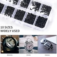 thumbnail image 2 of ANXPTME 1000pcs/set Mixed Size Self Tapping Screws 1-1.7mm Tiny Micro Screws Set Tiny Repair Screws Set for Easy Organization, 2 of 8