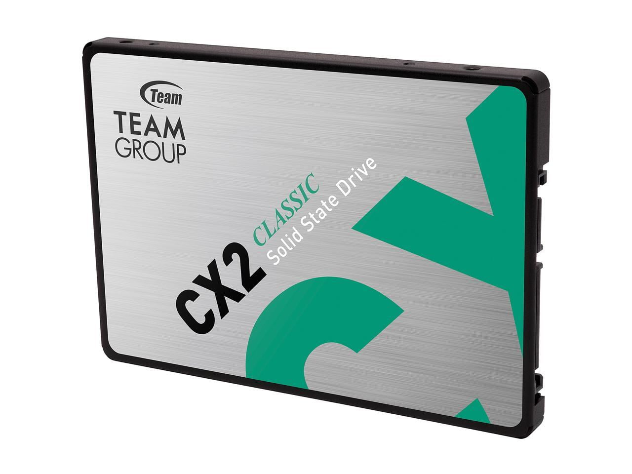 Team Group CX2 2.5" 256GB SATA III 3D NAND Internal Solid State Drive (SSD) T253X6256G0C101