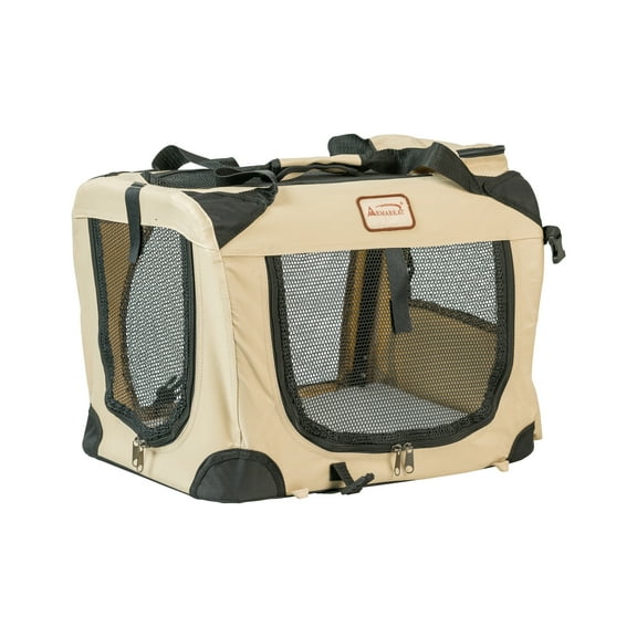 Armarkat Pet Carrier Beige, PC201B, multiple pockets