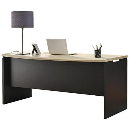 UPC 707568285428 product image for Altra Benjamin Executive Desk, Natural/Gray - Color: Natural - Style Name: Execu | upcitemdb.com