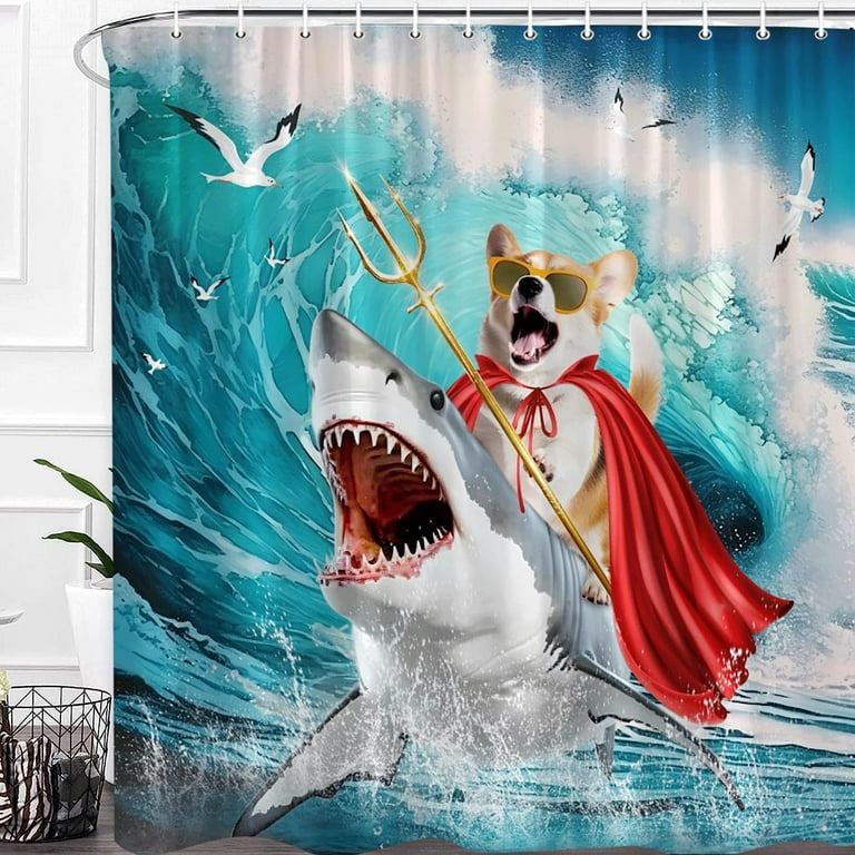 Corgi Shower Curtain Corgi Shower Curtain