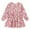 Pink, variant on Fesfesfes Toddler Baby Girl Fashion Long Sleeve Dress Floral Printed Girls Dress Suit Spring
