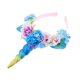 thumbnail image 2 of KAKOWELY Diadema de unicornio para fiesta de cumpleaños, accesorio para el cabello para niñas y niños, 2 of 5