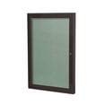 thumbnail image 3 of Ghent Ghent 1 Door Enclosed Vinyl Bulletin Board with Satin Frame, 3 of 3