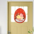 thumbnail image 4 of GROWTH TANK Easter Door Decorations Embellishments Handpainted Hanging Sign for Easter Decor 1, 4 of 8