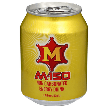 M-150 Energy Drink, Non-Carbonated, 8.4 fl oz Cans, Pack of 6