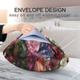thumbnail image 4 of Satin Pillowcase Home Luxury Envelope Pillowcases Soft And Smooth An Old Leather-Bound Bookshel, 4 of 6