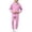 Pink_Gvtc, variant on Gvtxlev Boys Tracksuits 2026 Long Sleeve Fleece Hoodies with Kangaroo Pocket Casual 2 Piece Jogger Set Solid Color Sizes 2-14 Years