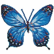 DIAMOND DOTZ® Butterfly Blues Special Edition Diamond Painting Kit