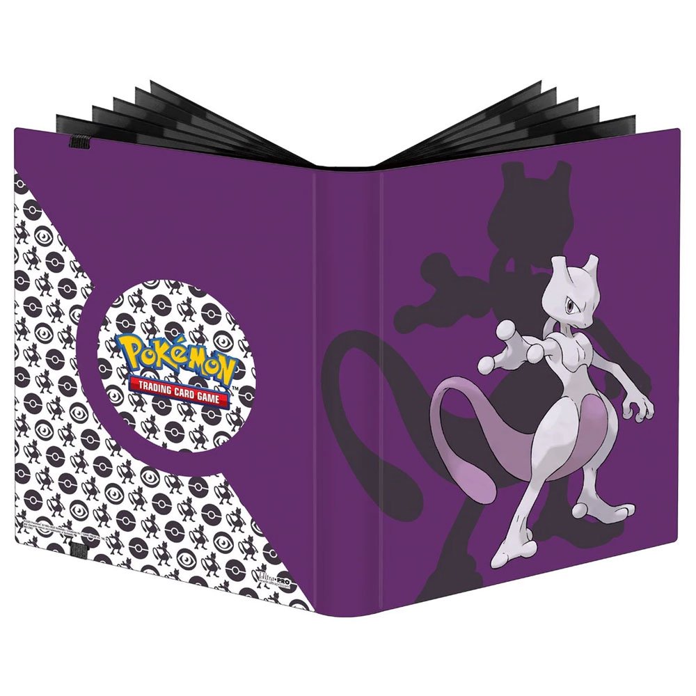 Ultra Pro Pokemon TCG 9Pocket PRO Binder MEWTWO (Holds 360 Cards