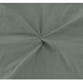 thumbnail image 6 of Chezmoi Collection Aria 3-Piece Pintuck Ruffle Skirt Bedspread Set, Soft Lightweight French Country Chic Farmhouse Pinch Pleat Crinkled Texture Microfiber Bedding, Queen, Sage Green, 6 of 9