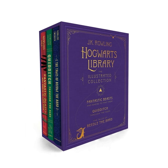 Colección Ilustrada de la Biblioteca de Hogwarts (Scholastic)
