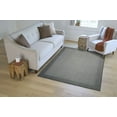 thumbnail image 2 of Mainstays Farmhouse Faux Sisal Gray Border Indoor Area Rug Set, 3 Piece, 2 of 9