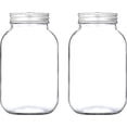thumbnail image 1 of Mason Jar 32 Oz Regular Mouth Lids,32 Oz Mason Jars With Lids,32 Oz Mason Jars Regular Mouth,Mason Jar 32 oz Set of 2, 1 of 3
