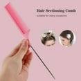 thumbnail image 4 of Graflsoa Pink Hair Styling Kit with 4 Multi-Functional Combs for Textured, Wide-Tooth, and Precision Styling, 4 of 6