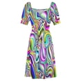 thumbnail image 5 of 2024 the 70's Dress party dresses women summer dress women, 5 of 7