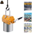thumbnail image 3 of Miumaeov Magnetic Lifter Lifting Magnet with Release Permanent Steel Magnetic Lifter Heavy Duty Magnet for Hoist Shop Crane Block Board, 3 of 11