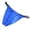 a01Blue, variant on Men's Adjustable String Cut Out Bikini Briefs G String Soft Fit No Pouch Underwear Panties Beige S