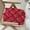 Wine, variant on Hyknon Knot Chair Cushions for Back Pain Relief Soft Non-Slip Gray Seat Cushion Reversible Woven Chair Cuhions Pads for Home Office School (15x19inch)