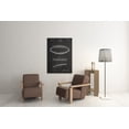 thumbnail image 2 of Football Patent Gallery Wrapped Canvas Wall Art. BONUS WALL DECAL. (20" x 16"), 2 of 3