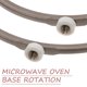 thumbnail image 5 of 2pcs Anillos de mesa giratoria de microondas redondos Microondas Bandeja de la bandeja de soporte (blanco), 5 of 7