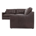 thumbnail image 3 of Moe's Home Collection Thurlow Modular Sectional Leather Brown, 3 of 6