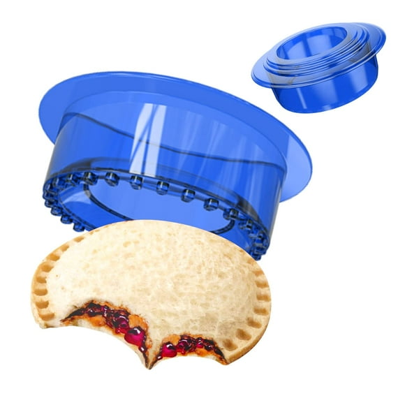 Cortador y sellador de sándwiches YUMKT Uncrustables para niños, color azul