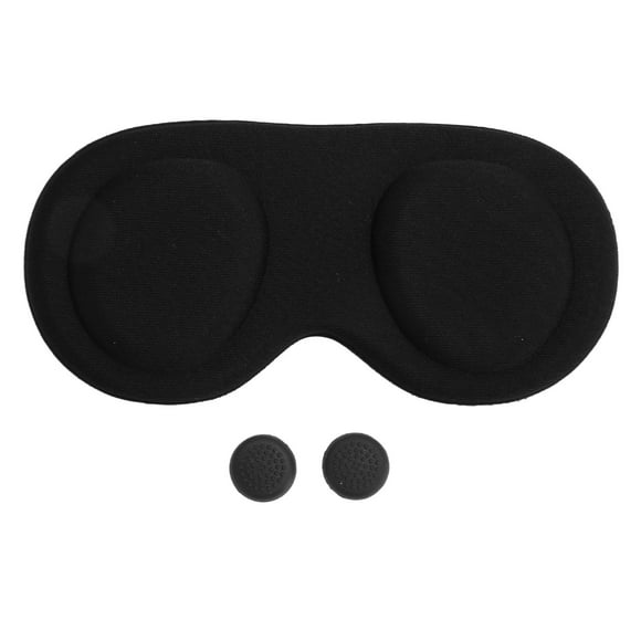 VR Lens Dust Cover, Washable Thickened Reusable VR Lens Protective Cover Shock Absorbing Soft with Handle Rocker Cover for VR Headset