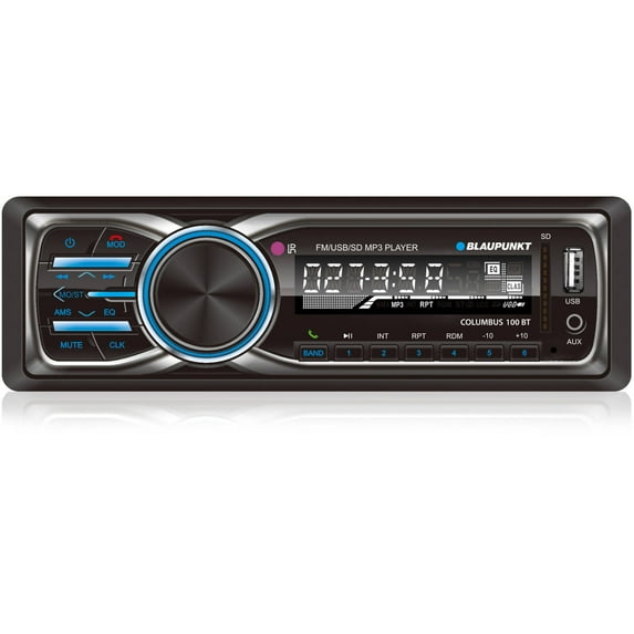 Blaupunkt Columbus 100BT MP3/AUX/USB/SD/FM Stereo Receiver with Bluetooth CLM100BT