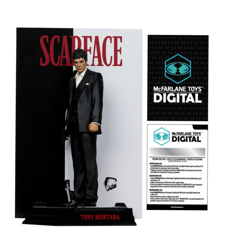 McFarlane Toys Tony Montana Scarface 6 Inch Detailed Action Figure