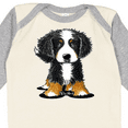 thumbnail image 4 of Inktastic Bernese Mountain Dog Boys or Girls Long Sleeve Baby Bodysuit, 4 of 5