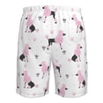 thumbnail image 6 of Naloa Cute Poodle Dog Men's Beach Shorts, Surfing shorts, Swim trunks, Quick Dry Swim Trunks for Surfing Beach Fun - Large, 6 of 9