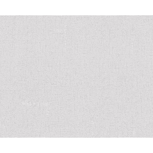 OK6 - Textile Look Natural Fresh Garden Ambience White Wallpaper Roll