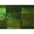 thumbnail image 1 of Ahgly Company Indoor Rectangle Patterned Dark Lime Green Area Rugs, 8' x 12', 1 of 6