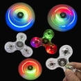 thumbnail image 2 of Led mano Spinner sensorial luminoso juguete dedo Fidget para hombres mujeres Anti-ansiedad, 2 of 5