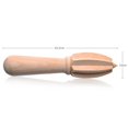 thumbnail image 2 of Herramientas para bebidas de frutas, exprimidor de cítricos de madera, exprimidor de cono de limón, exprimidor manual, triturador de cocina, sup, 2 of 5