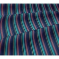 thumbnail image 4 of oneOone Viscose Jersey Fabric Multicolor Stripe Print Fabric By Yard 60 Inch Wide, 4 of 4
