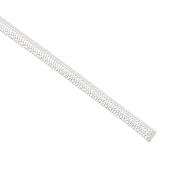 Uxcell 9.8Ft-4mm Protector de cable de aislamiento de fibra de vidrio de alta temperatura Blanco
