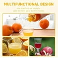 thumbnail image 6 of 2025 Upgraded Lemon Juicer - Heavy duty manual juicer with built-in filter, portable and dishwasher safe, efficient lemon juicer for oranges, lemons and pomegranates, 6 of 8