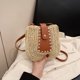 thumbnail image 3 of Bolso bandolera para mujer bolso de mano de paja tejido bohemio bolso informal sencillo para teléfono móvil FLhrweasw Nuevo, 3 of 9