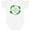 AA-White, variant on Inktastic Happy St. Patrick's Day Clovers Boys or Girls Baby Bodysuit