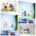thumbnail image 4 of Sticker Mural Totoro Mignon Enfants Chambre Décor Japonais Dessin Animé Animation Wall Decals, 4 of 5
