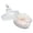 Skin Tone Skin Tone, variant on Clear Dustproof Storage Container Soft Powder Applier Blossomy Plan Cosmetic Jar