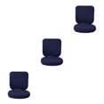 thumbnail image 3 of Guardoinrt Soft and Breathable Swivel Chair Cover Seating Experience Blue Backrest + Cushion Cover 3Set, 3 of 6