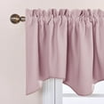 thumbnail image 6 of Voguele Rod Pocket Energy Efficient Blackout Curtain UV Protection Curtains Valance Thermal Insulated Window Drapes Privacy Light Pink-Curtains W:52"x H:84"/ 132cm*213cm-2PCS, 6 of 6