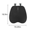 thumbnail image 3 of Summer Car Seat Cushion Ventilated And Breathable Cool Pad Car Front / Rear Two-piece Set Universal Seat Cover, 3 of 6