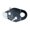 A002- Style B, variant on Climbing Descender Safety Rope Grab, Outdoor Climbing & Rappelling Gear - Safe Controlled Descending with Stop Mechanism, Sturdy Metal Construction, Vibrant Purple Finish - for Rock Climbing, Rappell