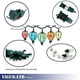 thumbnail image 4 of Cadena de luces DOGHLY con 10 bombillas multicolores de 11 pies, 4 of 8